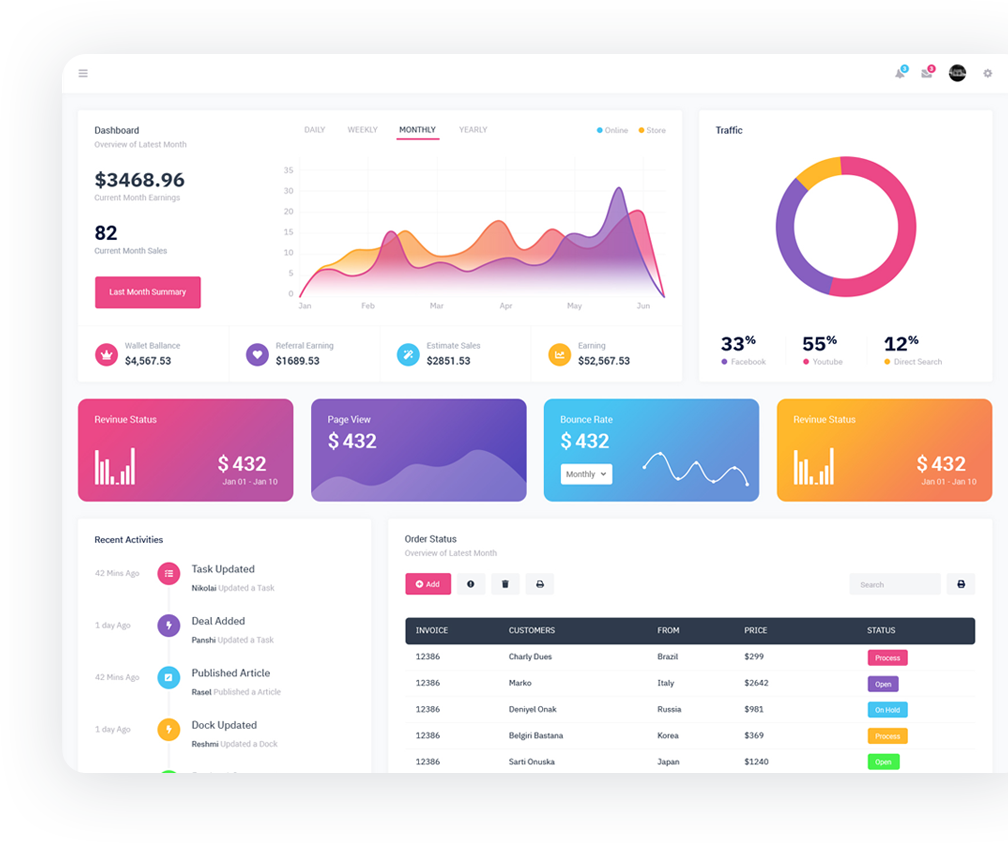 Crediby app features